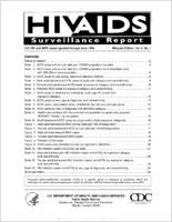 HIVAIDS Surveillance Report US HIV and AIDS cases reported through June 1994