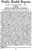 Public health reports  v 60 no 1 JANUARY 5 1945
