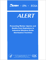 NIOSH Alert Preventing Worker Injuries and Deaths from Explosions in Industrial Ethylene Oxide Sterilization Facilities