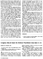 Congress Should Open The National Practitioner Data Bank To All