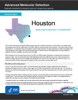 Advanced Molecular Detection National investment to advance genomic sequencing capacity Houston TX September 5 2023