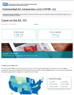 Casos de enfermedad del coronavirus COVID19 casos en los EE UU Actualizado el 8 de julio del 2020