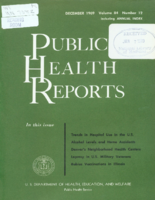 Public Health Reports  v 84  no 12  cover
