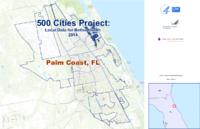 500 Cities Project Local Data for Better Health 2014 Palm Coast FL