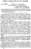 Weekly abstract of sanitary reports  v 2 no 63 August 78 1887