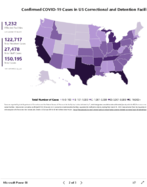 Confirmed COVID19 cases in US correctional and detention facilities by state Sep 5 2020