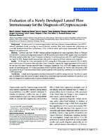 Evaluation of a Newly Developed Lateral Flow Immunoassay for the Diagnosis of Cryptococcosis