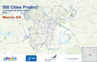 500 Cities Project Local Data for Better Health 2016 Macon GA