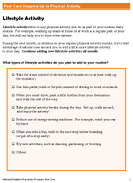 Session 8 Stepping up to Physical Activity Handout