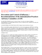 Morbidity and Mortality Weekly Report Recommendations and Reports May 15 1992  Vol 41  No RR9
