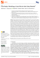 Case Study Modeling a Grain Bin for Safe Entry Retrofit