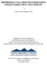Respirable Coal Mine Dust Research Characterization and Toxicity