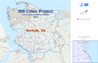 500 Cities Project Local Data for Better Health 2014 Norfolk VA
