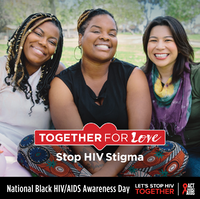 Together for Love Stop HIV Stigma friends