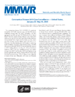 Coronavirus Disease 2019 Case Surveillance  United States January 22May 30 2020