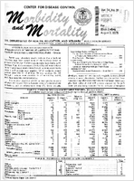 Morbidity and Mortality Weekly Report Vol 24 No 31 week ending August 2 1975