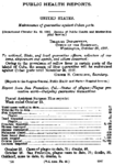 Weekly Reports for November 1 1907