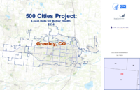 500 Cities Project Local Data for Better Health 2014 Greeley Colorado