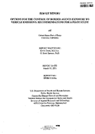 Survey Report Options for the Control of Border Agents Exposure to Vehicle Emissions Recommendations for a Pilot Study at United States Port of Entry Calexico California