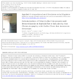 Determination of Total Sulfur Compounds and Benzothiazole in Asphalt Fume Samples by Gas Chromatography with Sulfur Chemiluminescence Detection