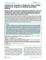 A Multicenter Evaluation of Diagnostic Tools to Define Endpoints for Programs to Eliminate Bancroftian Filariasis