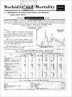 Morbidity and Mortality Weekly Report Vol 13 No 52 for Release January 1 1965