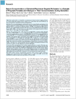 Serum Concentrations of Selected Persistent Organic Pollutants in a Sample of Pregnant Females and Changes in Their Concentrations during Gestation