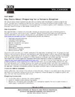 Volcanoes Key Facts About Preparing for a Volcanic Eruption