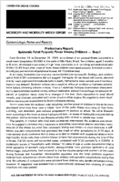 MMWR Morbidity and Mortality Weekly Report April 26 1985  Vol 34  No 16