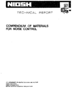 Compendium of Materials for Noise Control 1980