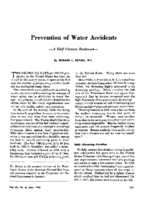 Prevention of water accidents