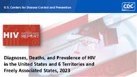 Diagnoses Deaths and Prevalence of HIV in the United States and 6 Territories and Freely Associated States 2023 Figures