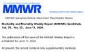 Morbidity and Mortality Weekly Report MMWR QuickStats  Vol 75  No 22 June 11 2026