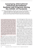 Leveraging International Influenza Surveillance Systems and Programs during the COVID19 Pandemic