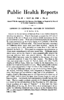 Public health reports  v 63 no 22 May 28 1948