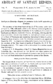 Abstract of sanitary reports  v V no 10 April 18 1890