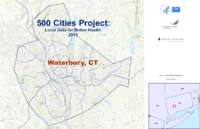 500 Cities Project Local Data for Better Health 2014 Waterbury Connecticut
