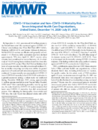 COVID19 Vaccination and NonCOVID19 Mortality Risk  Seven Integrated Health Care Organizations United States December 14 2020July 31 2021