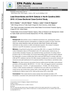 Lead Brownfields and Birth Defects in North Carolina 20032015 A CrossSectional CaseControl Study