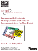 Programmable Electronic Mining Systems Best Practice Recommendations In Nine Parts Part 4 30 Safety File