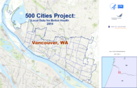 500 Cities Project Local Data for Better Health 2014 Vancouver WA