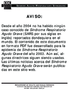 Preguntas frecuentes sobre el SRAS