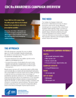 CDC Rx Awareness Campaign Overview