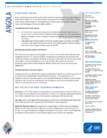 CDC Division of Global HIV  TB Country Profile Angola July 2018