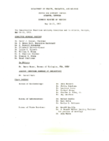 Summary minutes of meeting  Immunization Practices Advisory Committee May 1415 1975