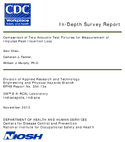 InDepth Survey Report Comparison of Two Acoustic Test Fixtures for Measurement of Impulse Peak Insertion Loss