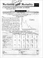 Morbidity and Mortality Weekly Report Vol 13 No 50 for Release December 18 1964