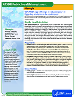 ATSDR Public Health Investment Georgia 2017