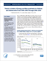 Trends in intake of energy and macronutrients in children and adolescents from 19992000 through 20092010