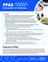 PFAS Information for Clinicians